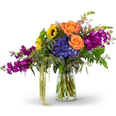 Naturally Prismatic Vase