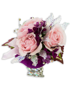 Shimmer Wrist Corsage