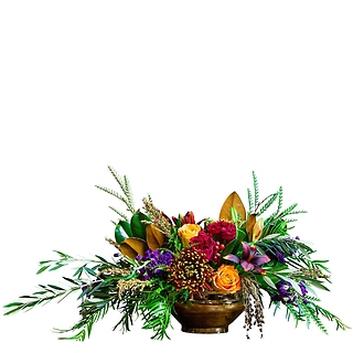 Autumn Amber Deluxe Centerpiece
