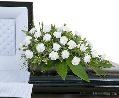 Simple Love Casket Spray