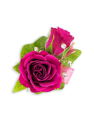 Fuchsia Boutonniere